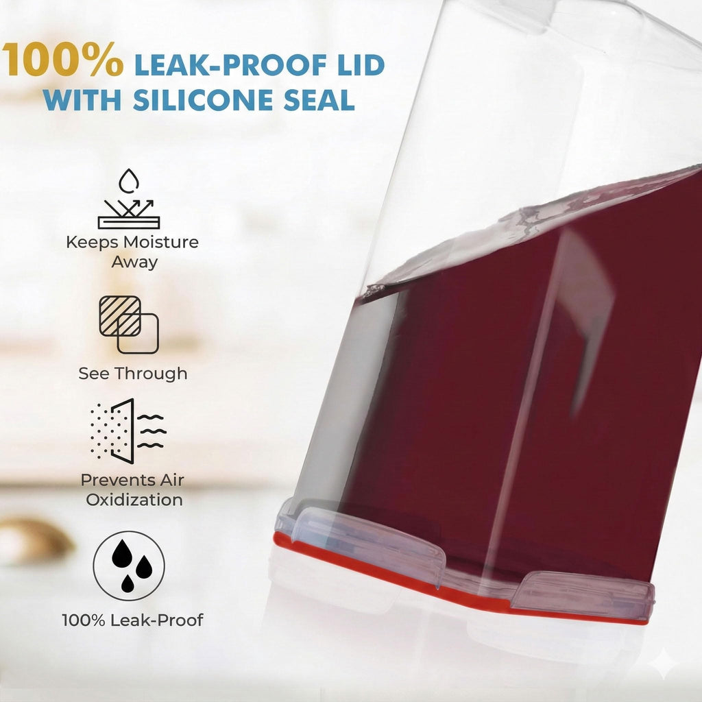 Shazo 2 PC (9.5L | 321 Oz) Extra Large Bulk Food Storage Containers with Airtight Lids for Flour, Sugar, Rice, Cereal & Pasta - Leakproof, BPA-Free Plastic Canisters for Kitchen & Pantry Organization