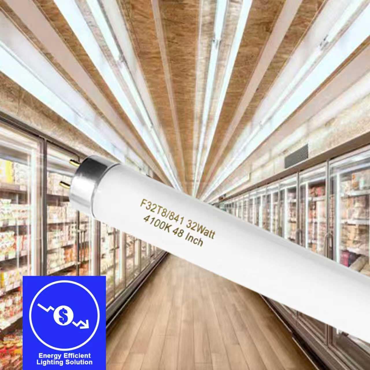 Konideke 18 Inch F15T8/CW T8 15W Fluorescent Light Bulb Cool White, F15T8/SP41 Replacement Bulb for Garage, Office, Kitchen Under-Cabine, G13 Base 6 Count
