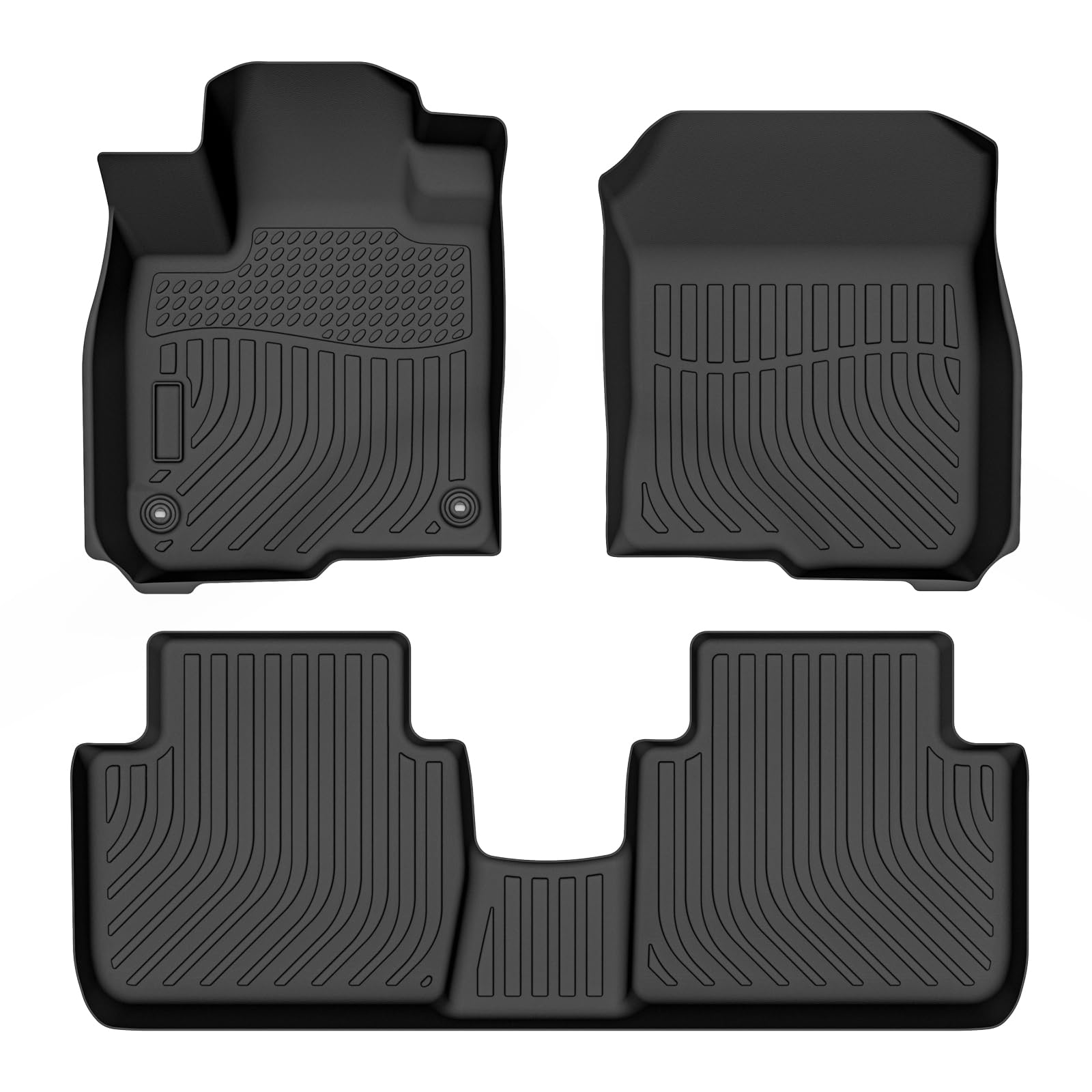 Cartist Floor Mats Compatible with Kia EV6 2022 2023 2024 2025 2026 Accessories All Weather Floor Liner Front & Rear 2 Rows Car Carpet Protection TPE Odorless