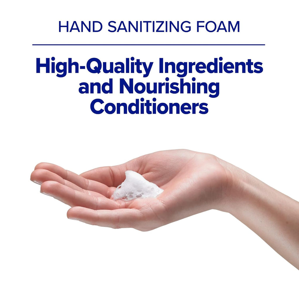 PURELL Brand Advanced Hand Sanitizer Foam, Clean Scent, 1200 mL Refill for PURELL ES6 Automatic Hand Sanitizer Dispenser (Pack of 2) - 6453-02
