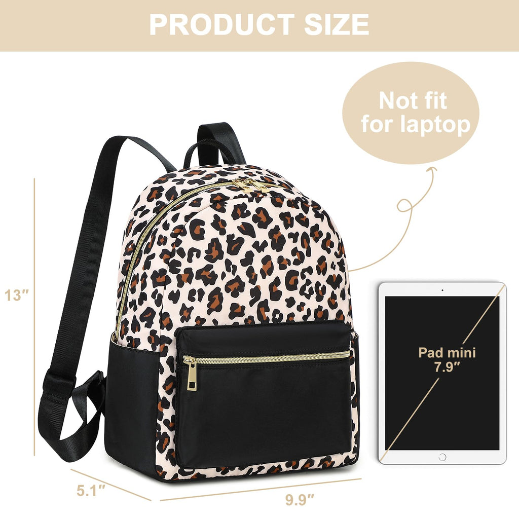 BTOOP Mini Backpack Women Girls Water-resistant Small Backpack Purse Shoulder Bag for Womens Adult Kids School Travel