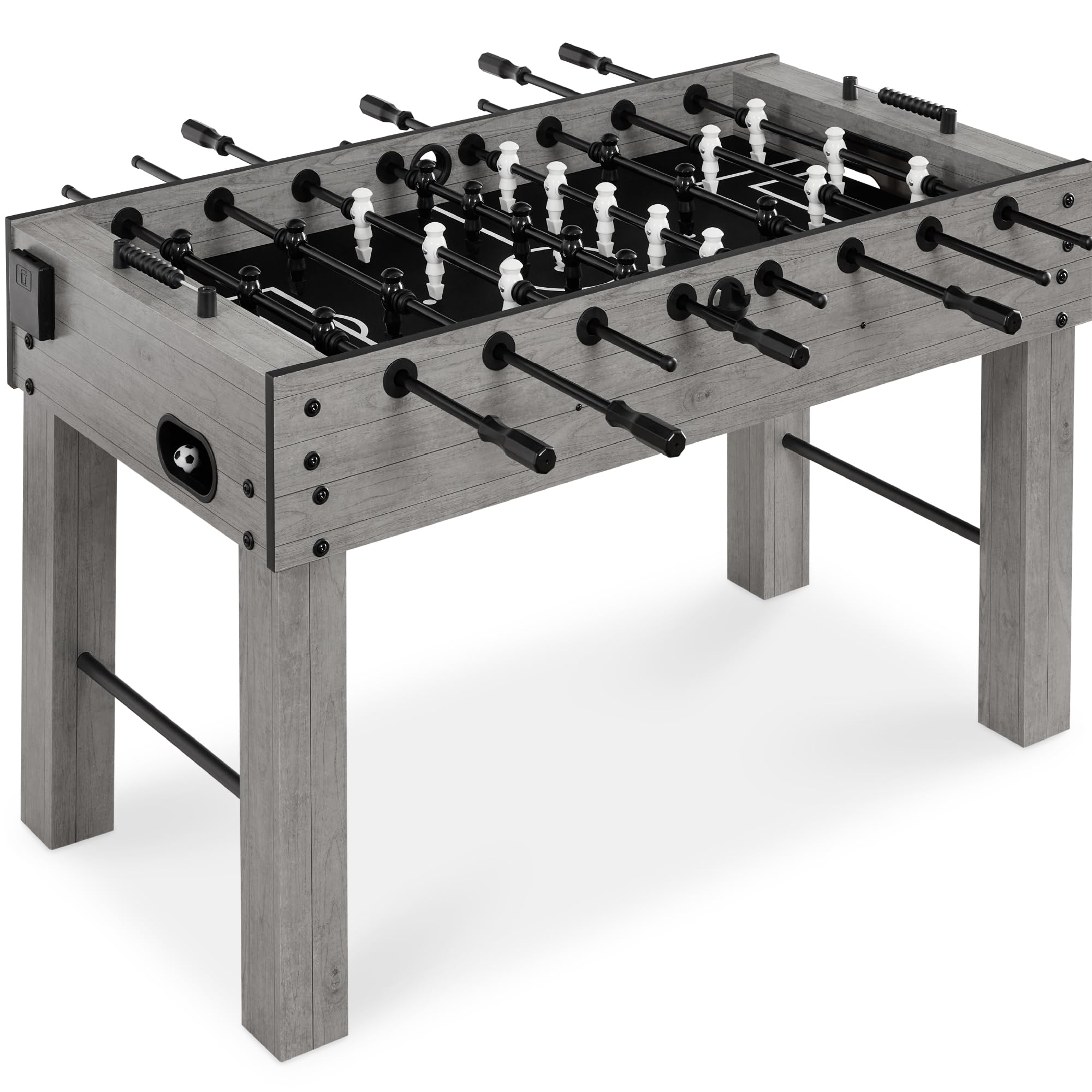 Best Choice Products Full Size 54 Inch Regulation Foosball Table for Home, Game Room - Includes 2 Balls, 2 Cup Holders