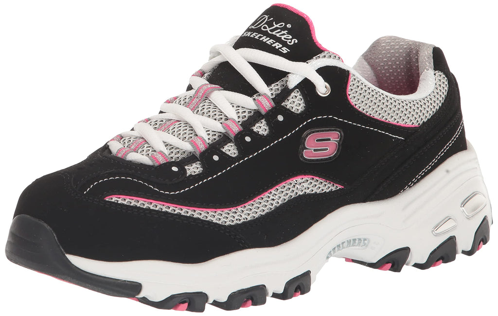 Skechers Women's D'lites Life Saver Memory Foam Lace-up Sneakers