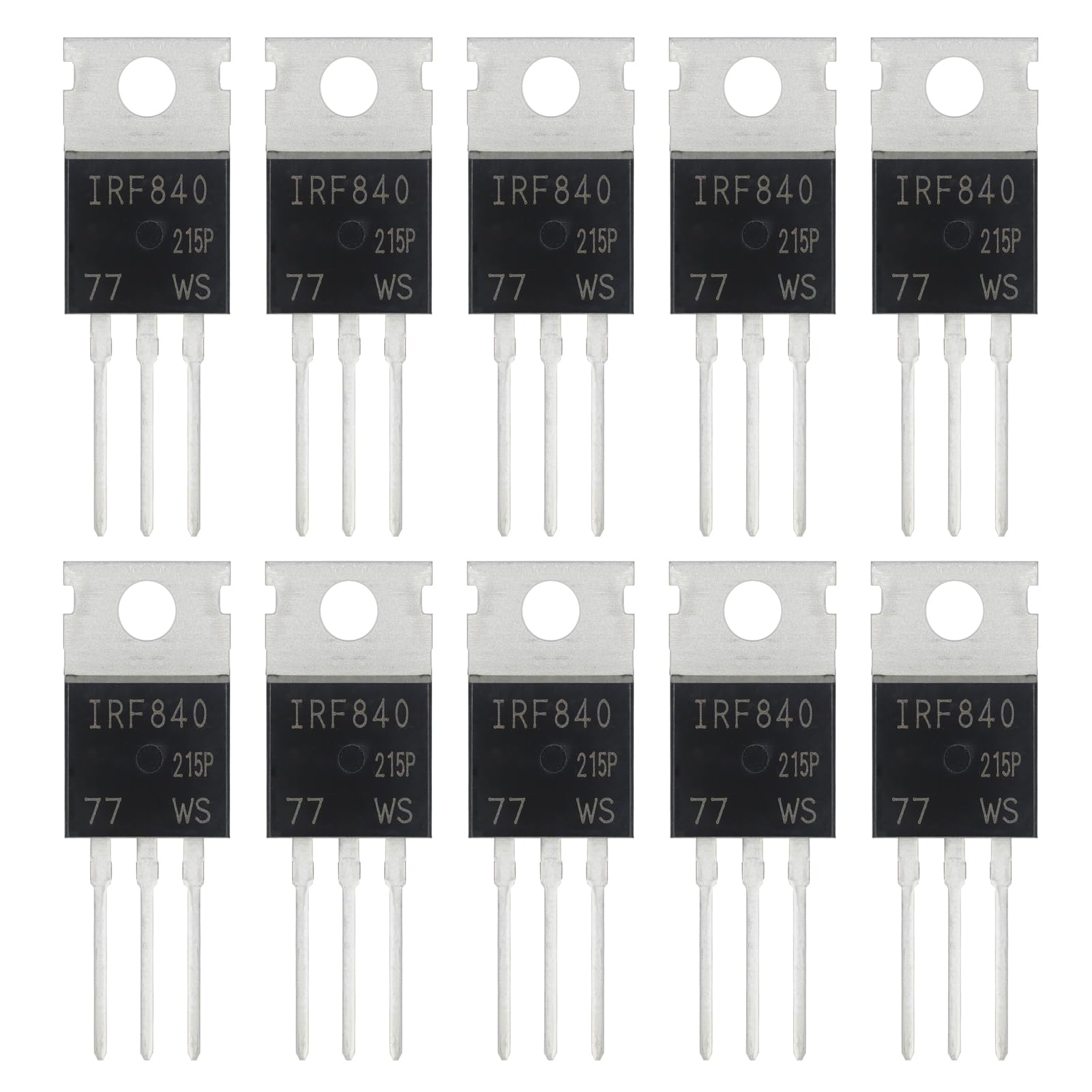 2N2222 2N2222A Amplifier Transistors NPN Silicon Transistor TO-92 60V 800mA (Pack of 200pcs)