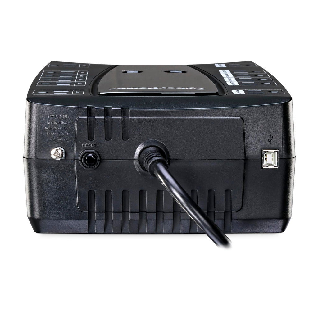 CyberPower AVRG750U AVR UPS System, 750VA/450W, 12 Outlets, Compact