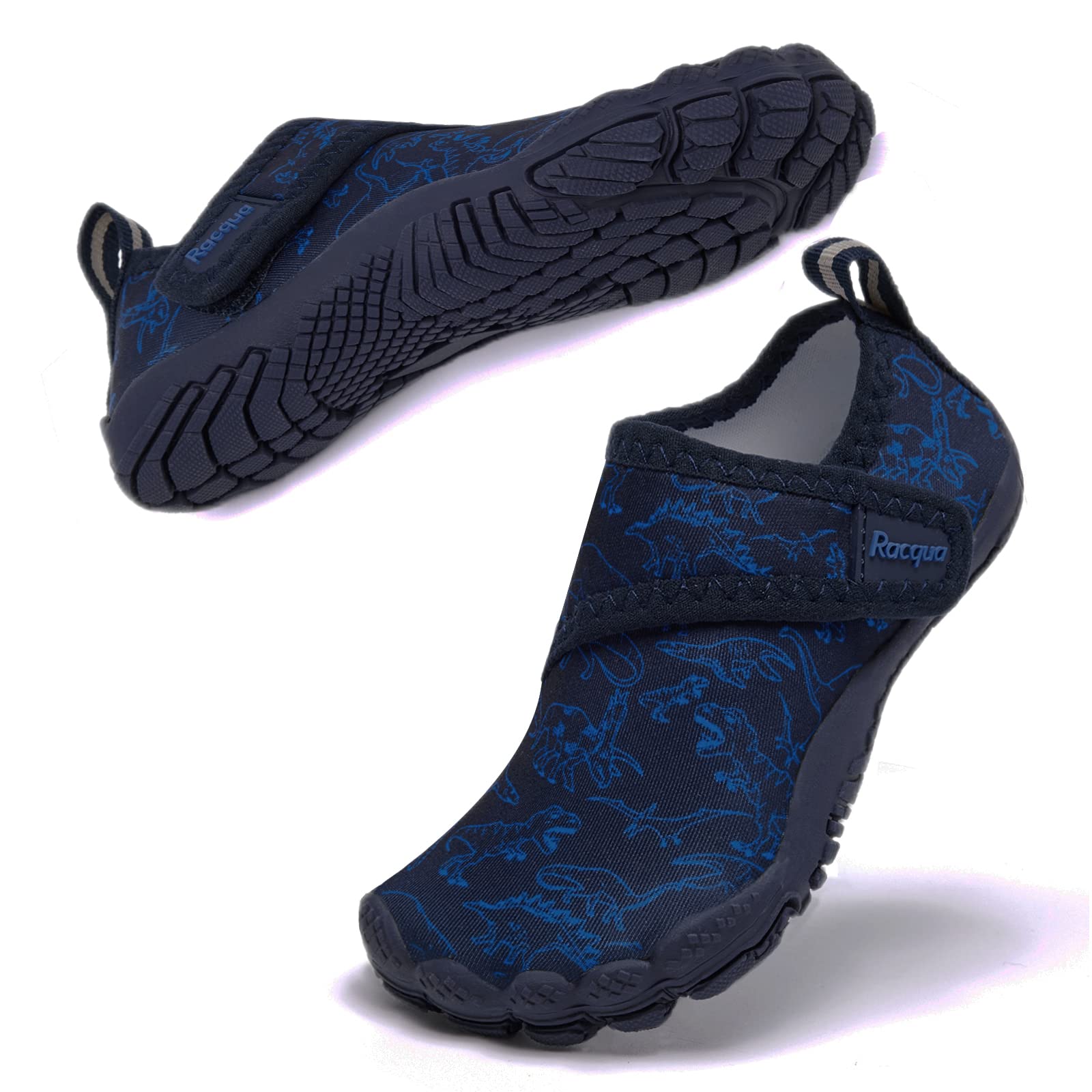 Racqua Toddler Boys Girls Slip-On Water Shoes Quick Dry Barefoot Aqua Shoes (Toddler/Little Kid)
