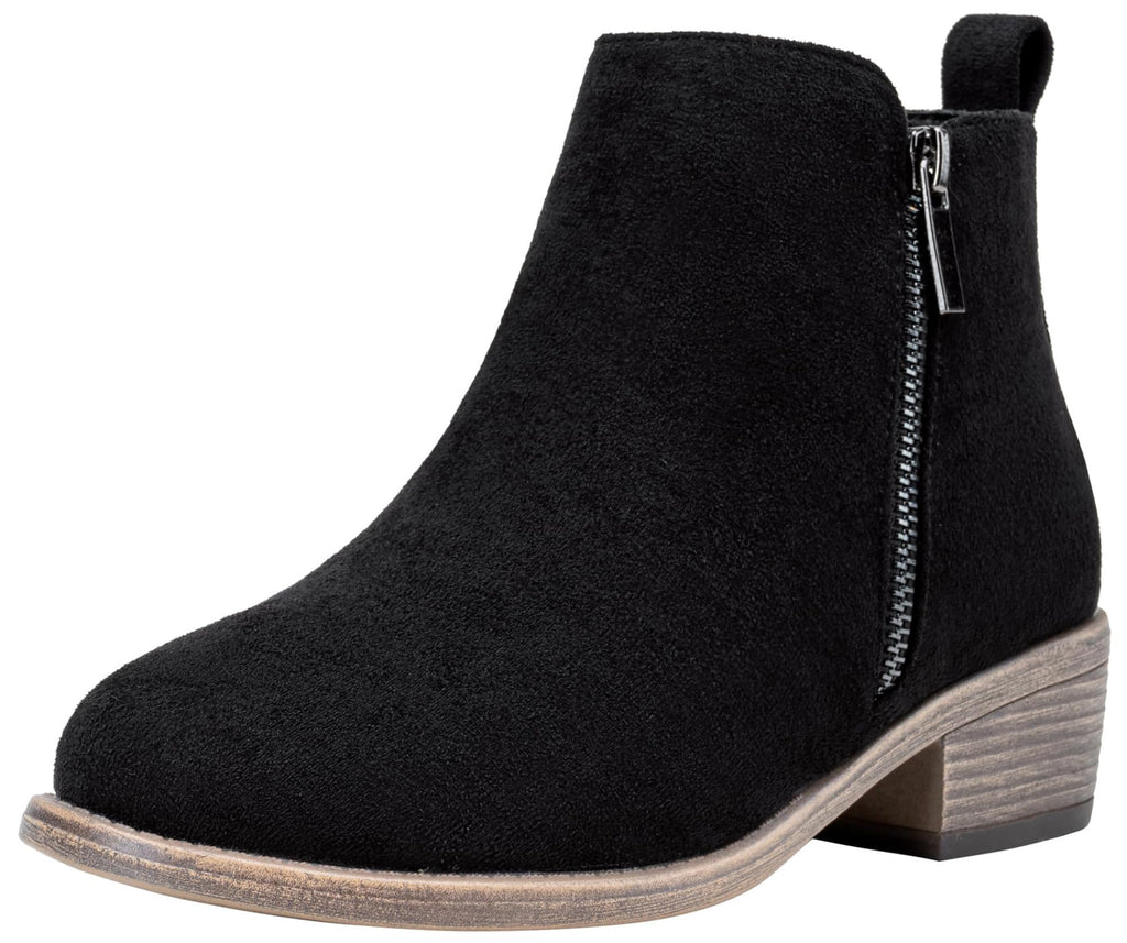 Jeossy Women's 905 Ankle Boots, Classic Low Heeled Short Booties, Casual Comfortable Boots with Wide Widths Available
