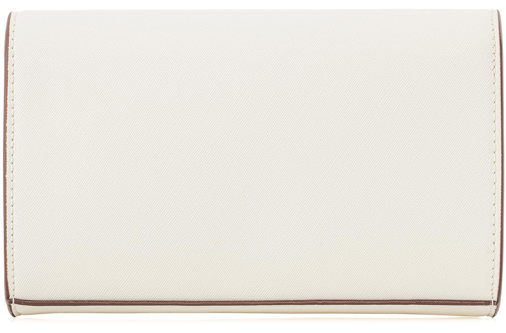 DEXMAY Women Envelope Clutch Faux Saffiano Leather Evening Handbag Foldover Clutch Bag Formal Dressy Purse