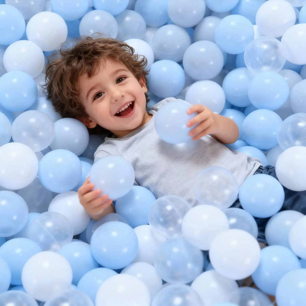 GOGOSO Playpen Balls for GirlsToddlers for Playhouse, Baby Pool, Play Ball Fun Centers, for Babies, Kids, Toddlers 1-3, Phthalate Free BPA Free 100pcs