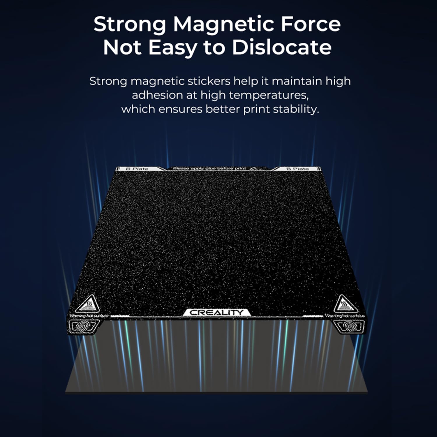 Creality Ender 3 V4 Build Plate, Original PEI Printing Plate Kit 225*250mm, Flexible Spring Steel Magnetic Platform Plate, Easy Print Removal, Heat Resistant For Creality Ender 3 V4 Combo 3D Printer