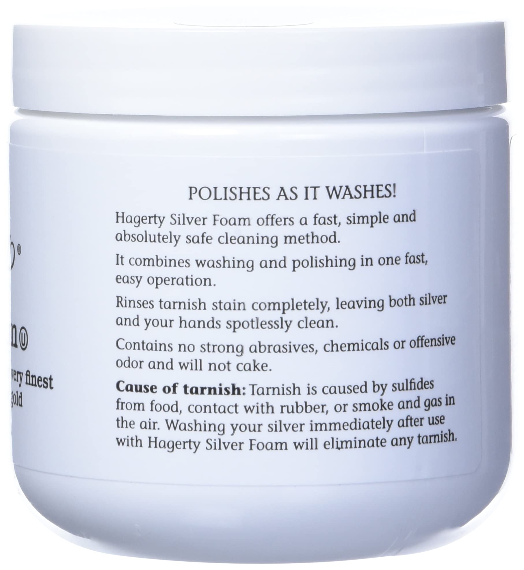 Hagerty 11070 8-Ounce Mild Silver Polish, White