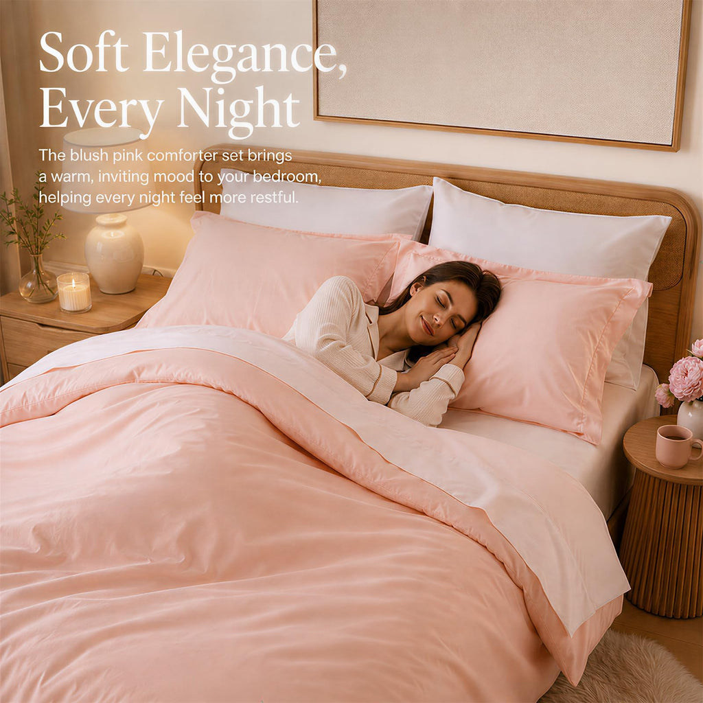 Beige Twin Comforter Set with Sheets - 5 Pieces Bed in a Bag Twin