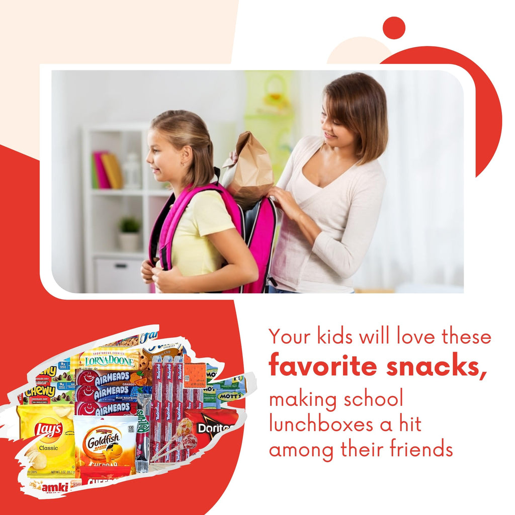 Jumbo Jumble Snack Box (25 Count) Gift Care Package Snacks Variety Pack for Adults Teens Kids Men Women school College Office Birthday (Healthy Set)
