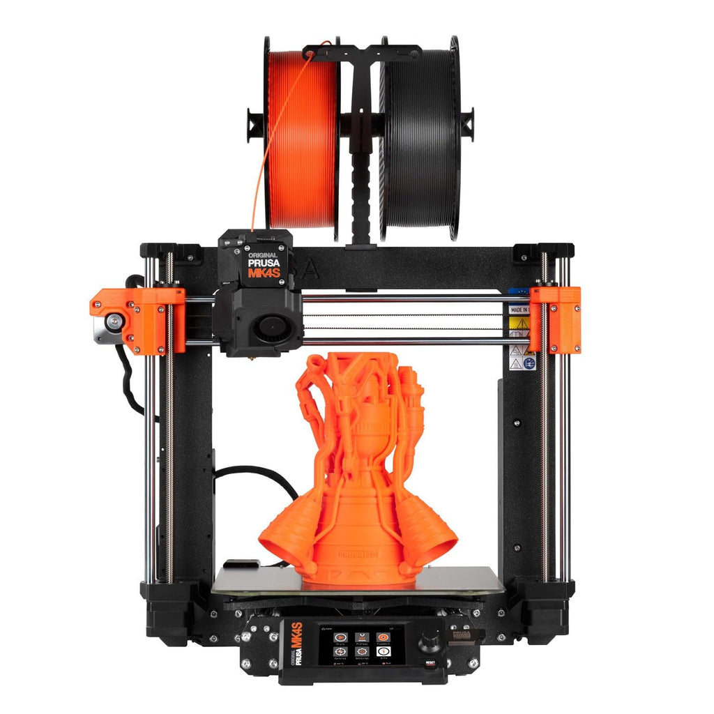 Original Prusa MK4S High-Speed 3D Printer – Fully Assembled & Tested Desktop FDM Printer with Input Shaping, Professional Print Quality, Open-Source Upgradeable Design, 1kg Prusament PLA Included