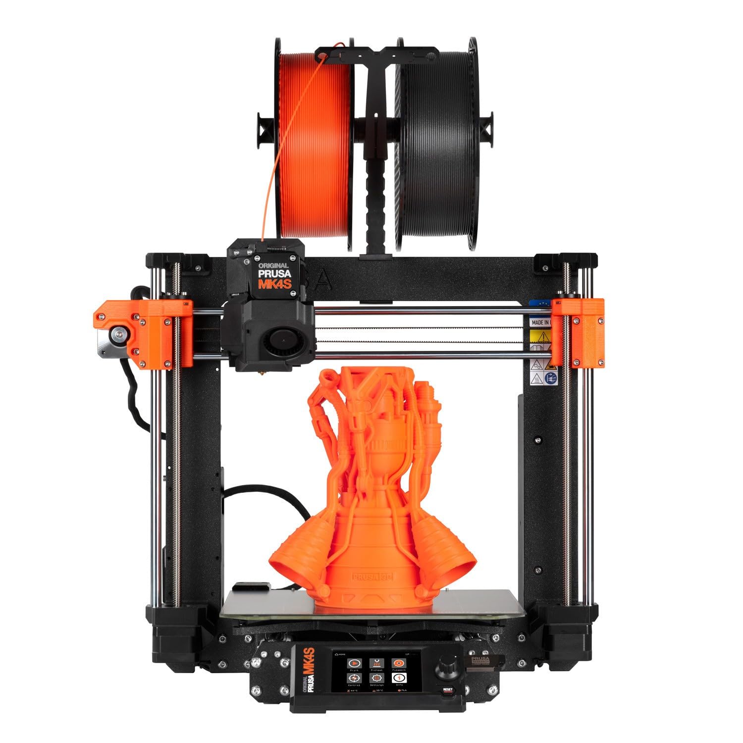 Original Prusa MK4S High-Speed 3D Printer – Fully Assembled & Tested Desktop FDM Printer with Input Shaping, Professional Print Quality, Open-Source Upgradeable Design, 1kg Prusament PLA Included