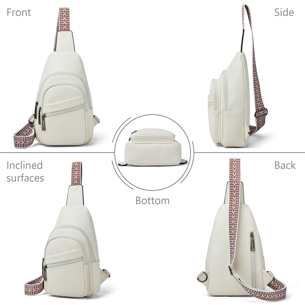 Sling Bag Crossbody Bags for Women Small Cross Body Bag Fanny Packs Chest Sling Purse for Daily Travel Leisure Sport