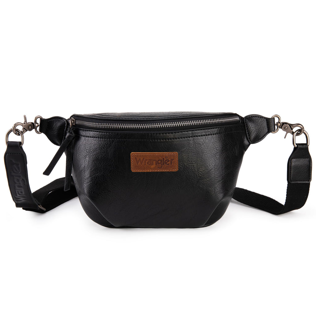 Wrangler Crossbody Bags for Women Large Fanny Packs Bum Bag Travel Belt Bags Sling Purse