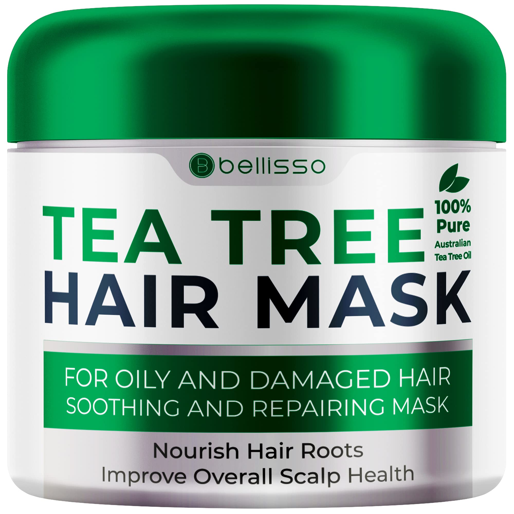 Apple Cider Vinegar Deep Conditioning Mask - Treatment for Dry Damaged Hair and Split End Repair - Sulfate Free Formula with Collagen, Keratin and Argan Oil - For Flaky Scalp and Dandruff Relief