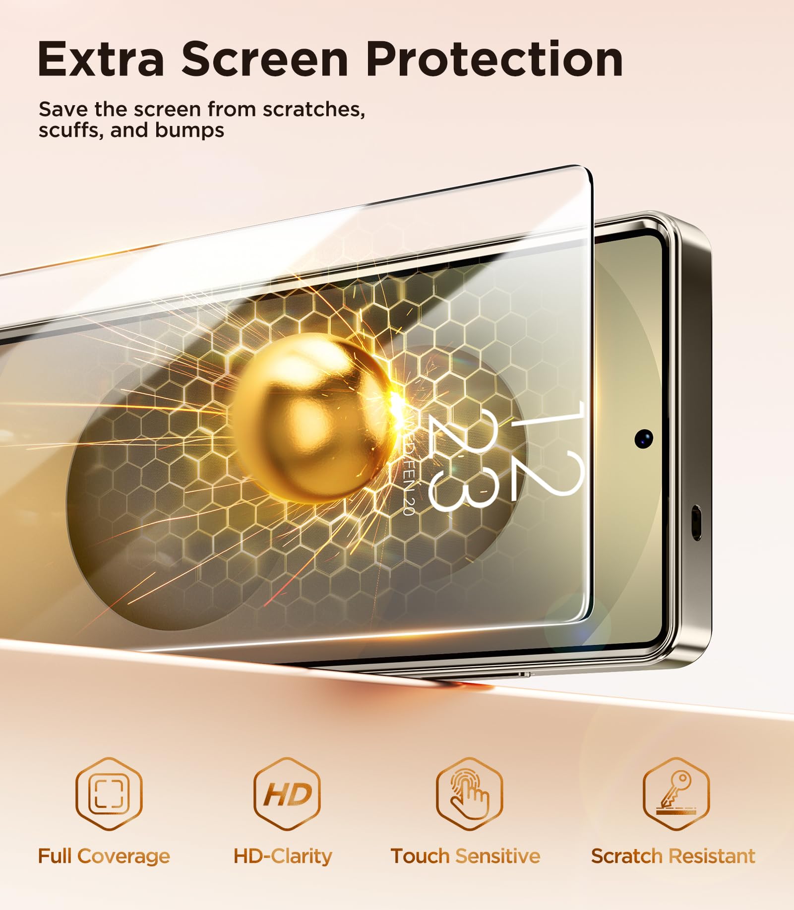 Magnetic Case Compatible with Samsung Galaxy S25 Ultra,Compatible with MagSafe,[Full Camera Protection][Screen Protector] Shockproof Plating Clear Phone Cover for Galaxy S25 Ultra(Black/Clear)