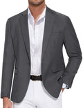 COOFANDY Men's Casual Blazer One Button Sport Coat Slim Fit Lightweight Suit Blazer Jacket