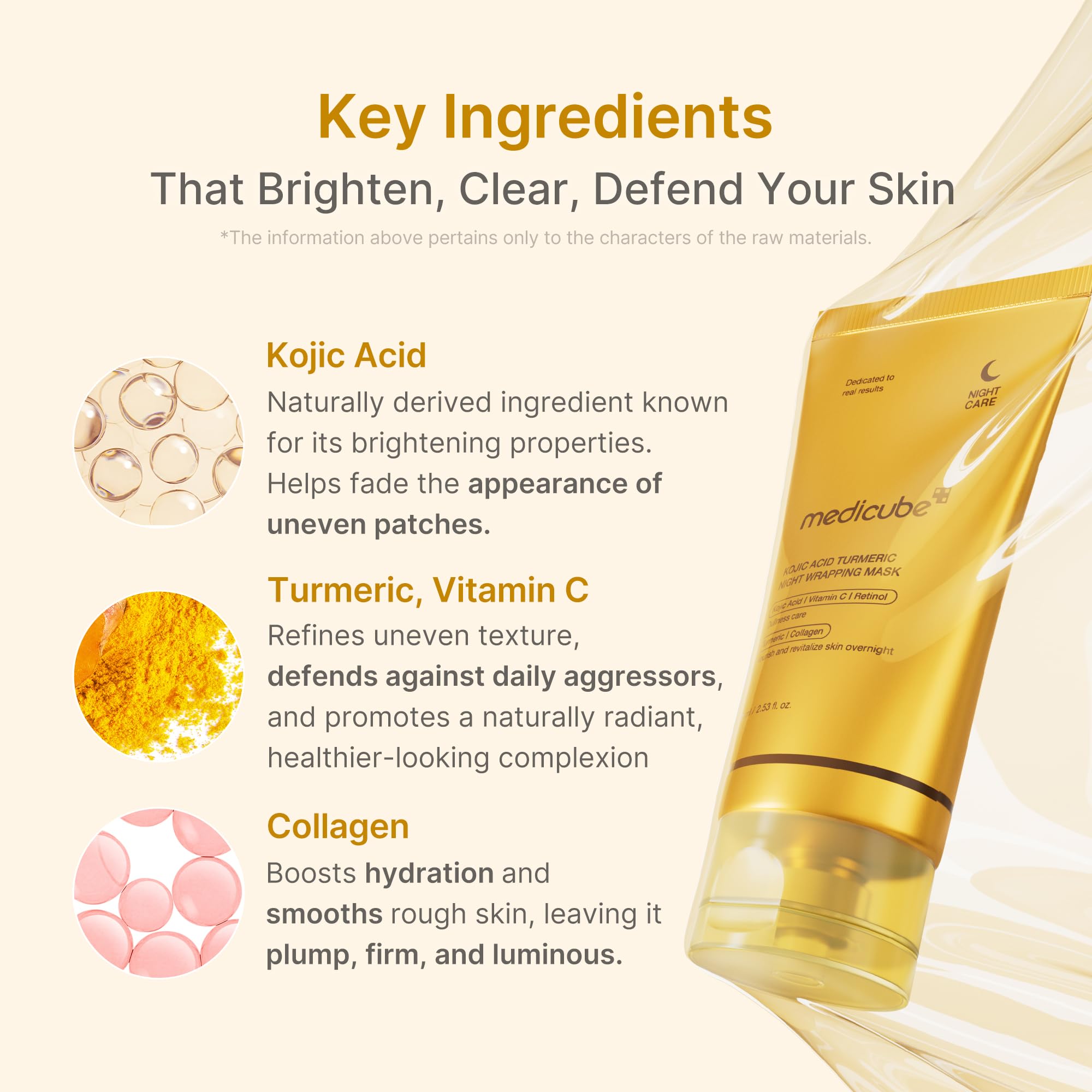 medicube Wrapping Mask Collagen Overnight Peel Off Facial Mask | Elasticity & Hydration Care, Reduces Sagging & Dullness | Hydrolyzed Collagen For Glowing Skin | Korean Skin Care, 2.53 fl.oz