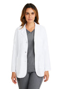 Healing Hands Women's Lab Coat with 4 Pockets, Moisture Wicking & 2-Way Stretch Fabric, Button Front Consultation Coat 5160