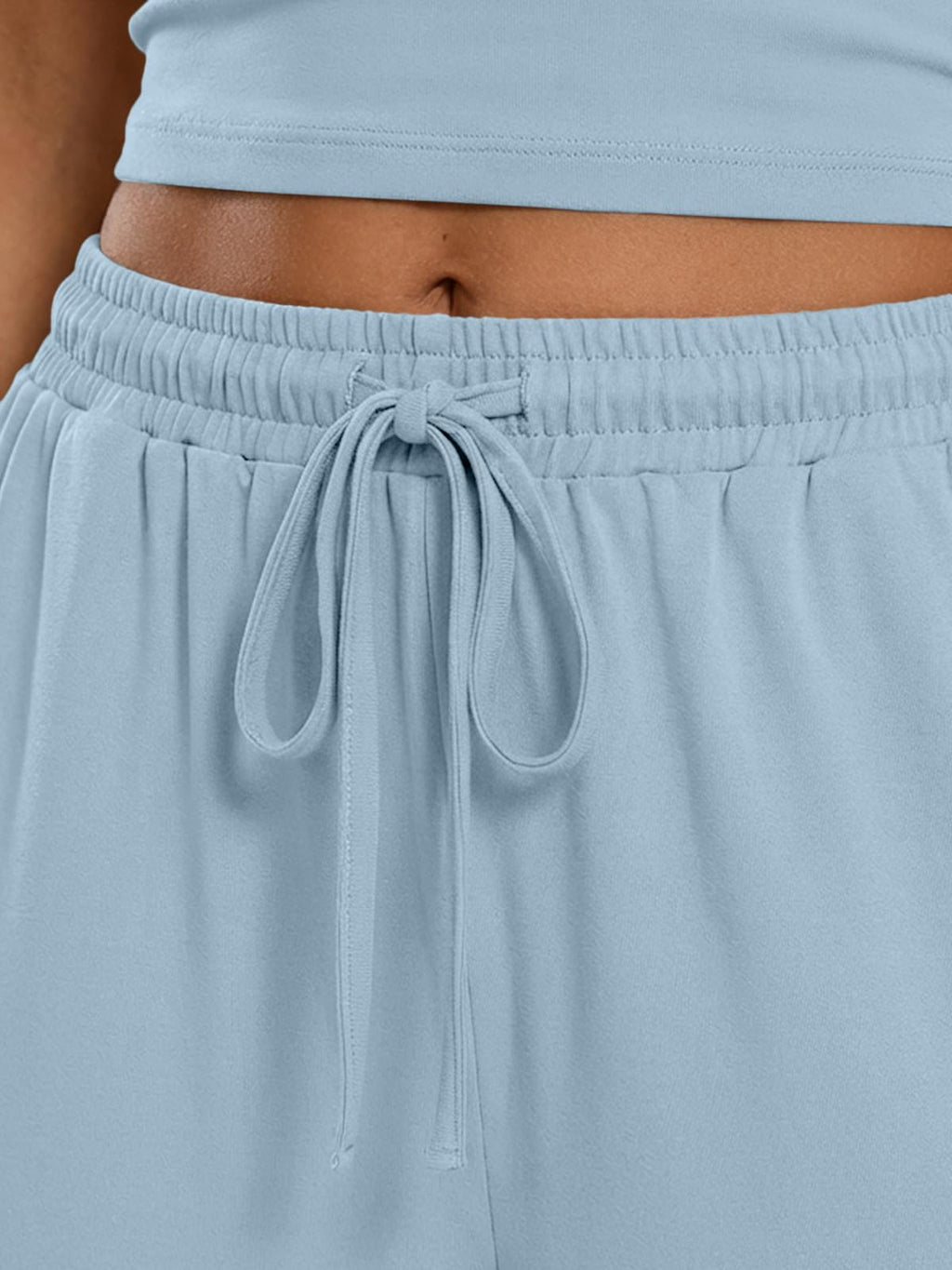 Trendy Queen Women's 2 Piece Lounge Set Summer Outfits - Camisole Top & Wide Leg Pants