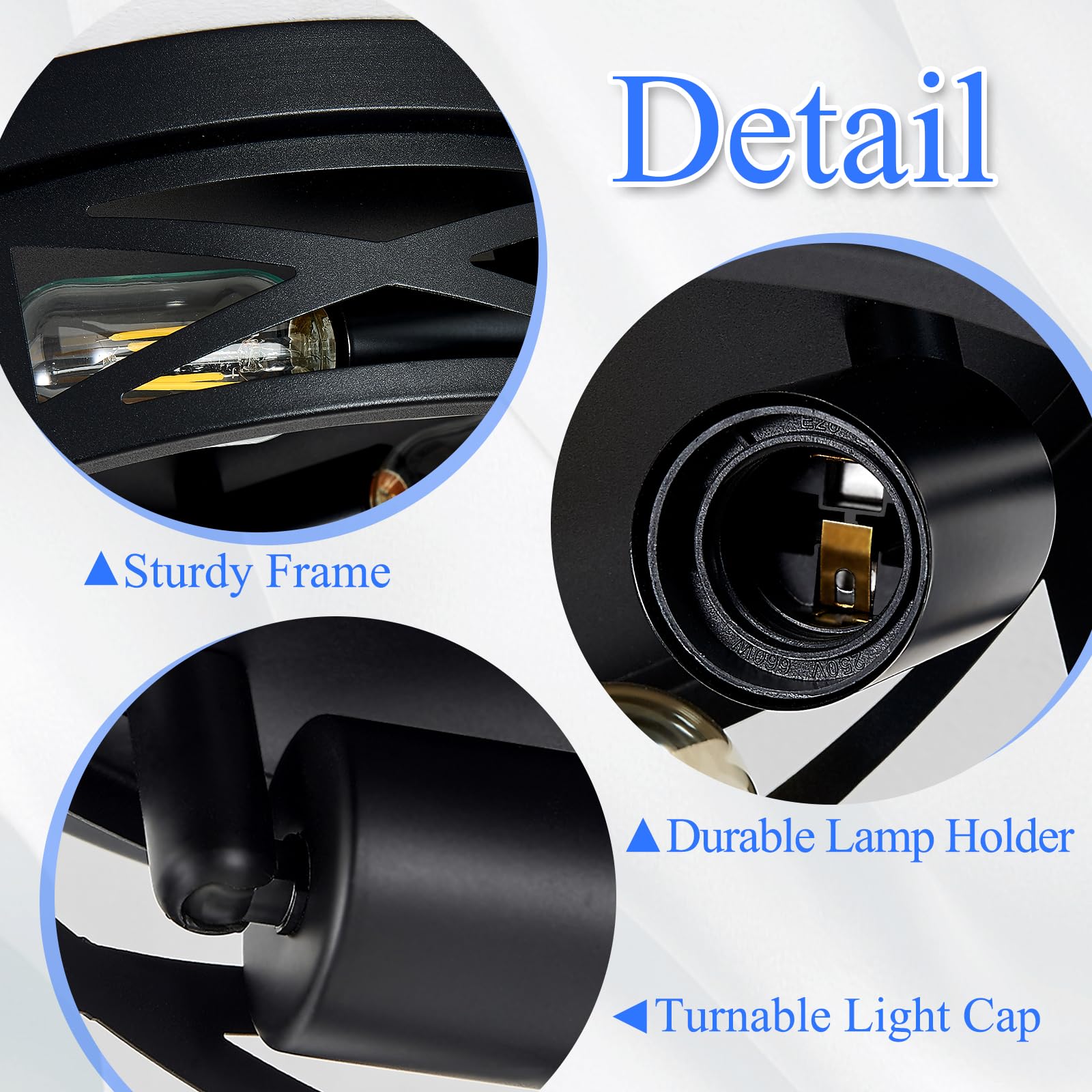 SKEJAO Flush Mount Ceiling Light Fixture,Black 2-Light Hallway Light Fixtures Ceiling,Light Fixtures Ceiling Mount for Farmhouse,Kitchen,Hall,Bedroom,Bathroom (2 Pack)