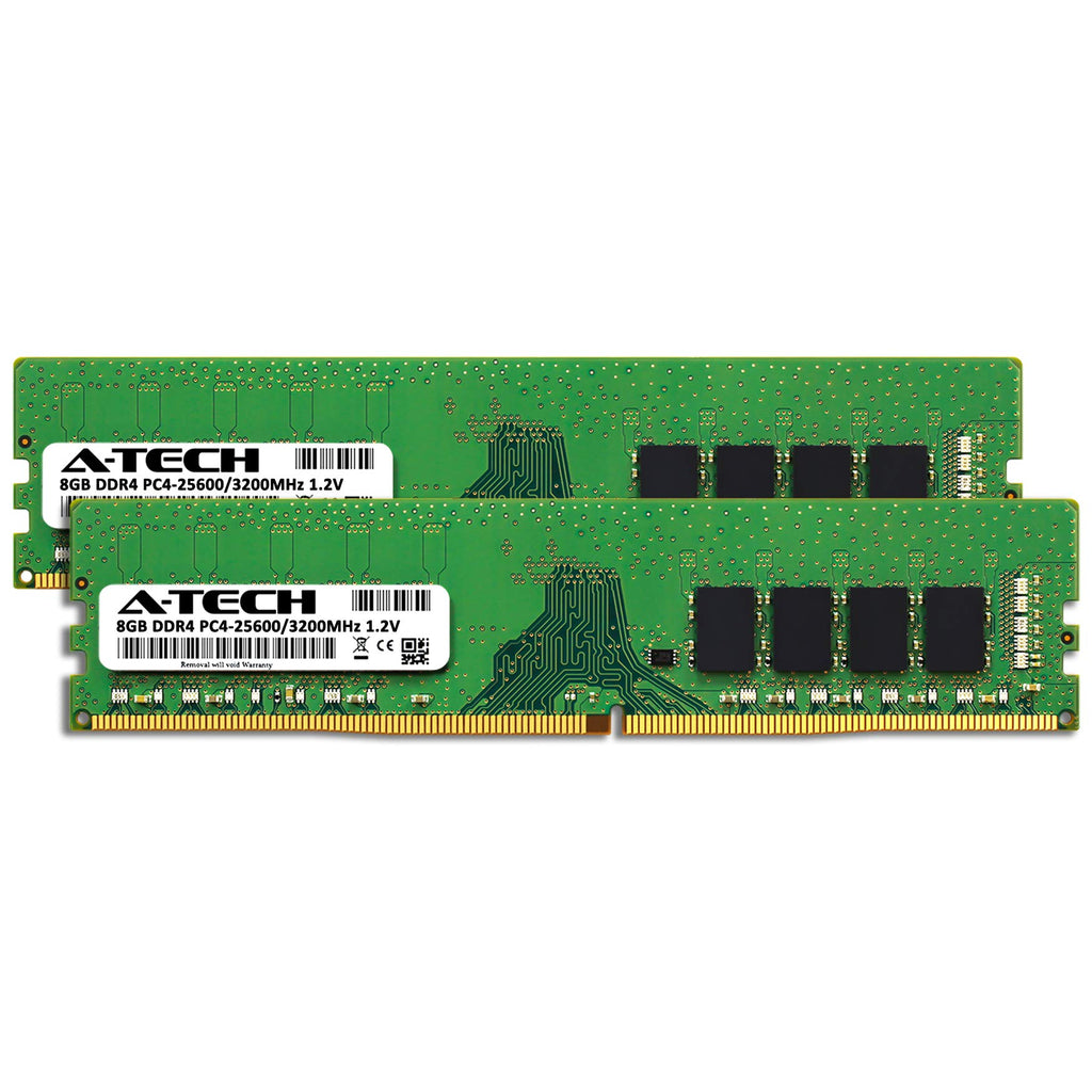 A-Tech 8GB DDR4 3200 MHz UDIMM PC4-25600 (PC4-3200AA) CL22 DIMM Non-ECC Desktop RAM Memory Module