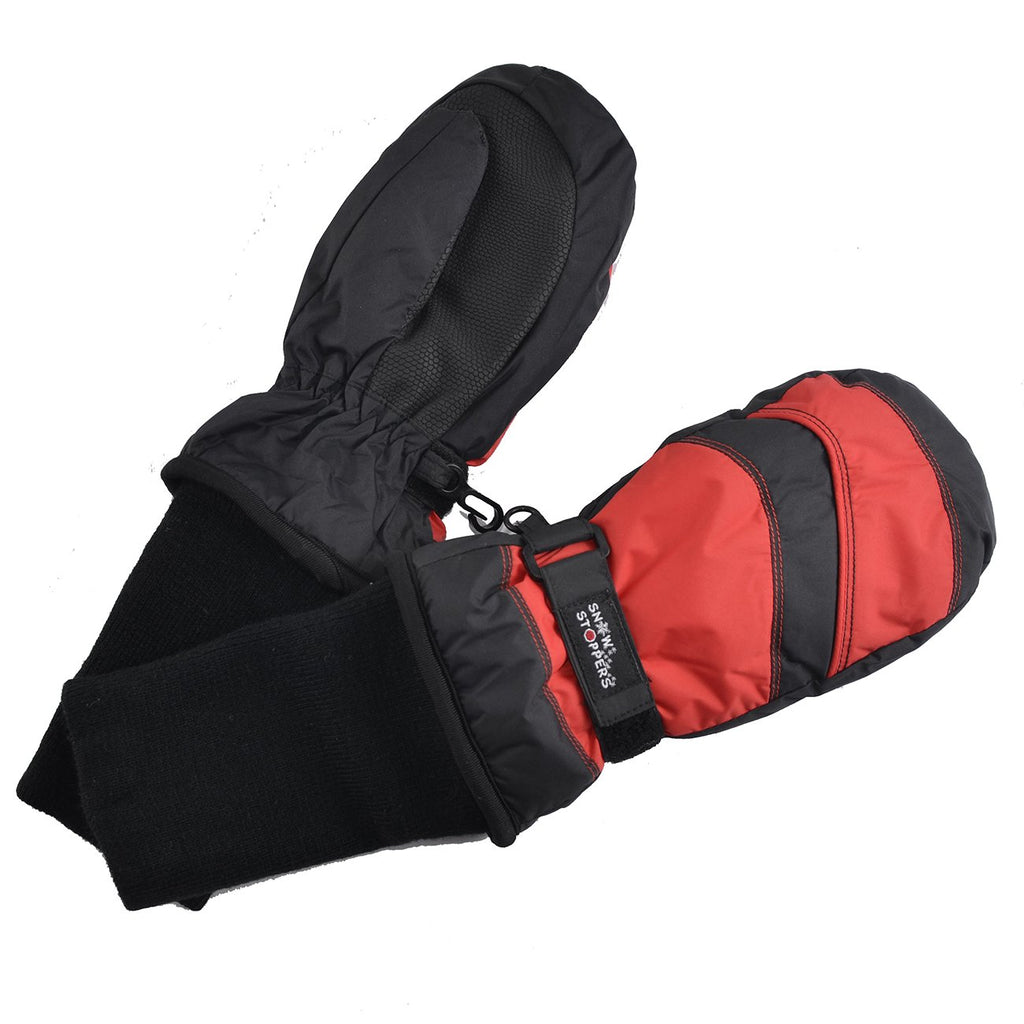SnowStoppers Kids Waterproof Long Cuff Winter Mittens