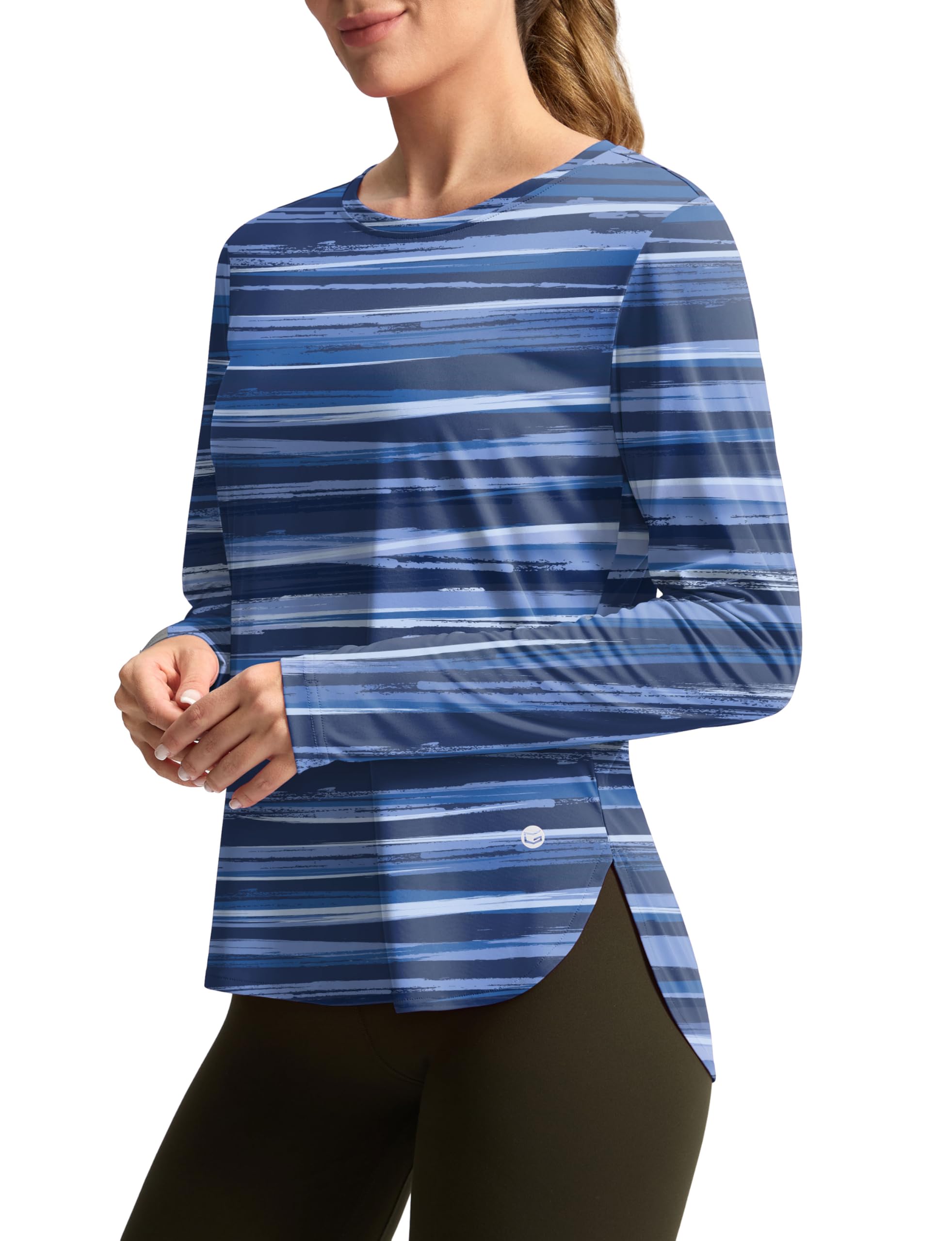 Women's Sun Shirts UPF 50+ Long Sleeve UV Protection Shirt Lightweight Quick Dry Workout Hiking Tops for Women