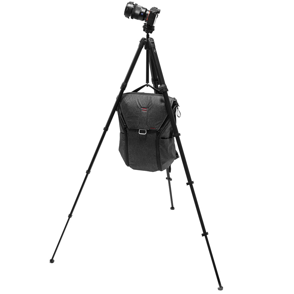 Peak Design Travel Tripod, Aluminum, Compact Design, Quick Setup and Takedown, Pro-Level Stability, Ergonomic Ball Head, Compact and Portable Travel Tripod for Camera and Phone, 20 lb Capacity