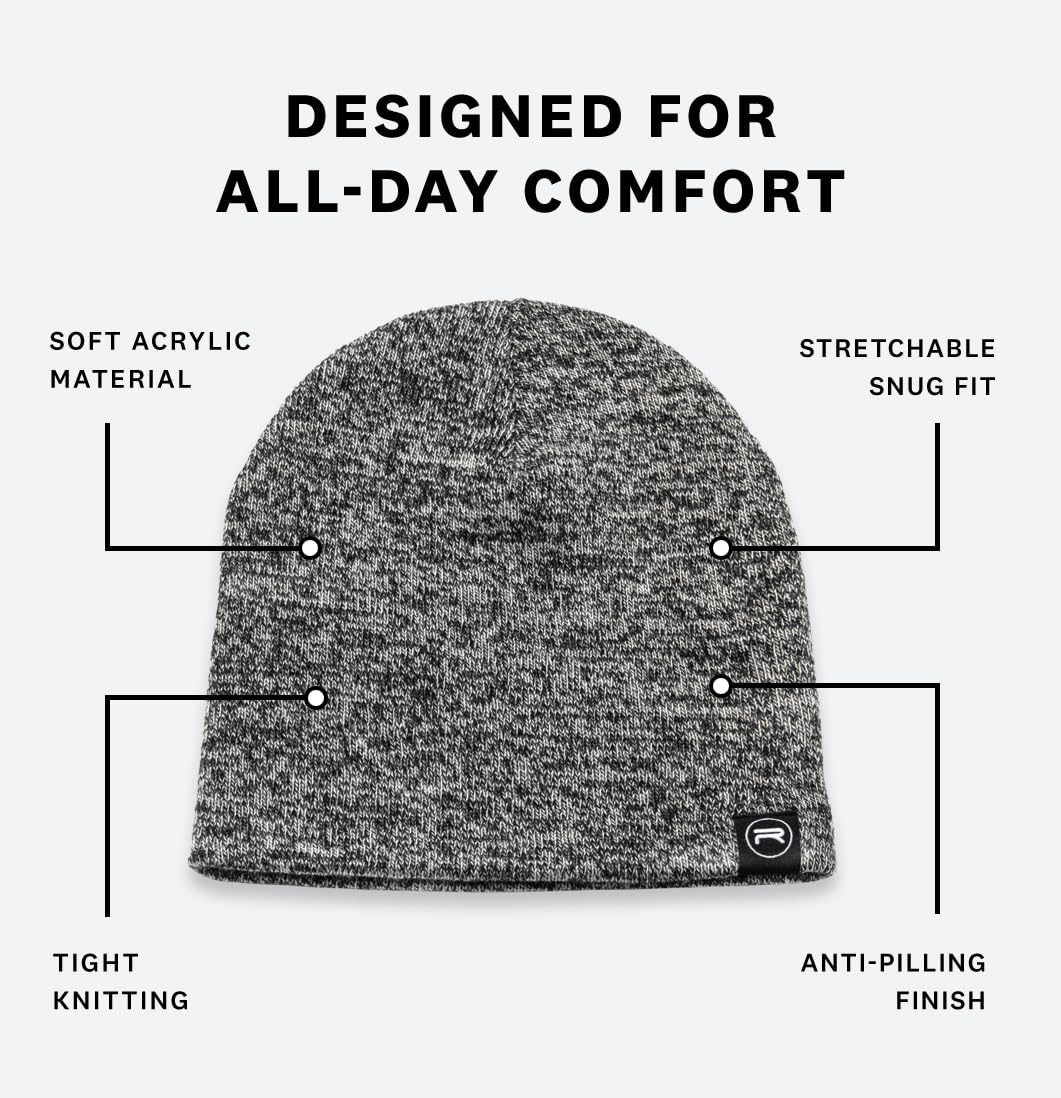 Original Beanie Cap - Soft Knit Beanie Hat - Warm and Durable
