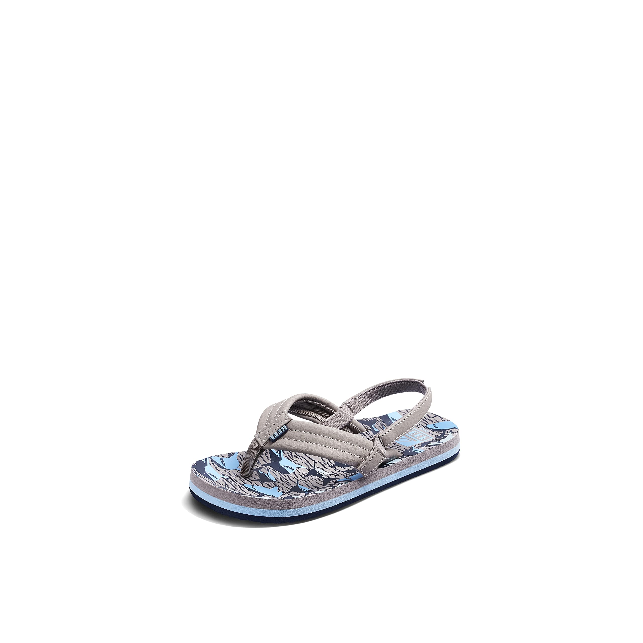 REEF Boys Toddler/Little Kid Ahi Beach Flip Flop, Soft Cushion Footbed, Water Friendly