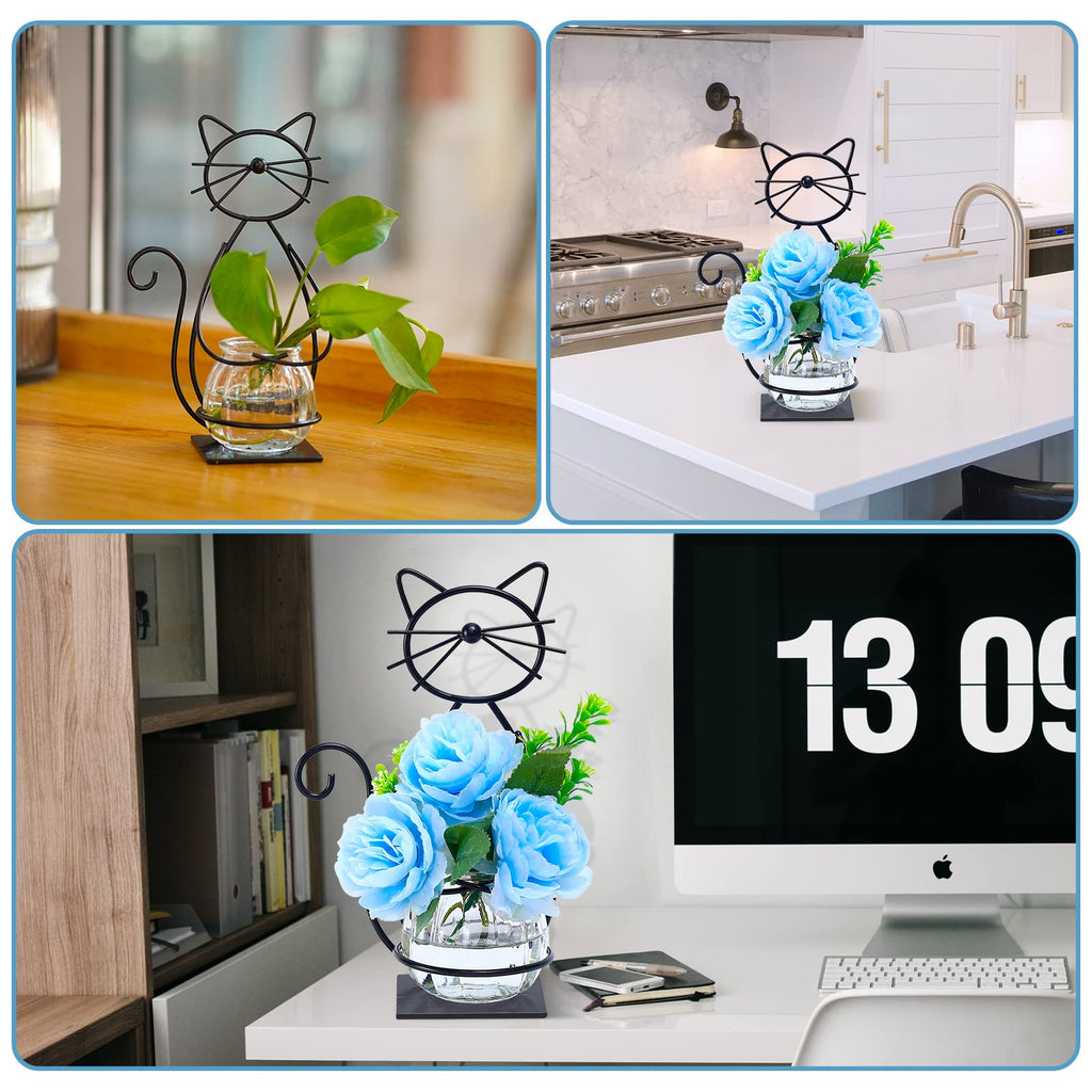 Plant Terrarium, Hydroponic Vases for Home Decoration, Modern Creative Bird Terrarium Stand, Ideal Gifts