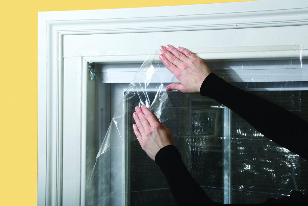 Frost King V73/4A Shrink Film Window KIT, 4-Pack, Clear, Transparent
