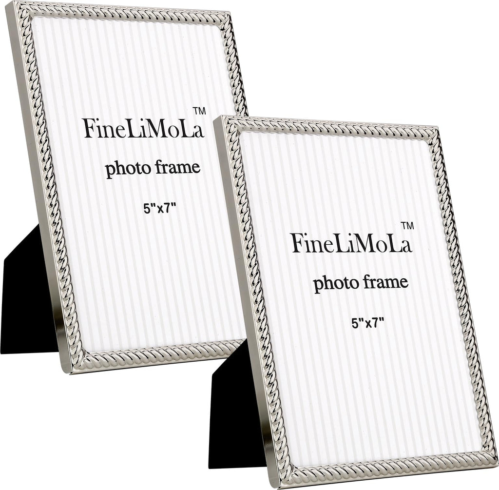 4x4 Gold Rope Design Metal Picture Frame With Mat for 3x3'', Premium Velvet Backing Real Glass Front Desktop & Wall Display Elegant Home Decor