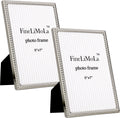 4x4 Gold Rope Design Metal Picture Frame With Mat for 3x3'', Premium Velvet Backing Real Glass Front Desktop & Wall Display Elegant Home Decor