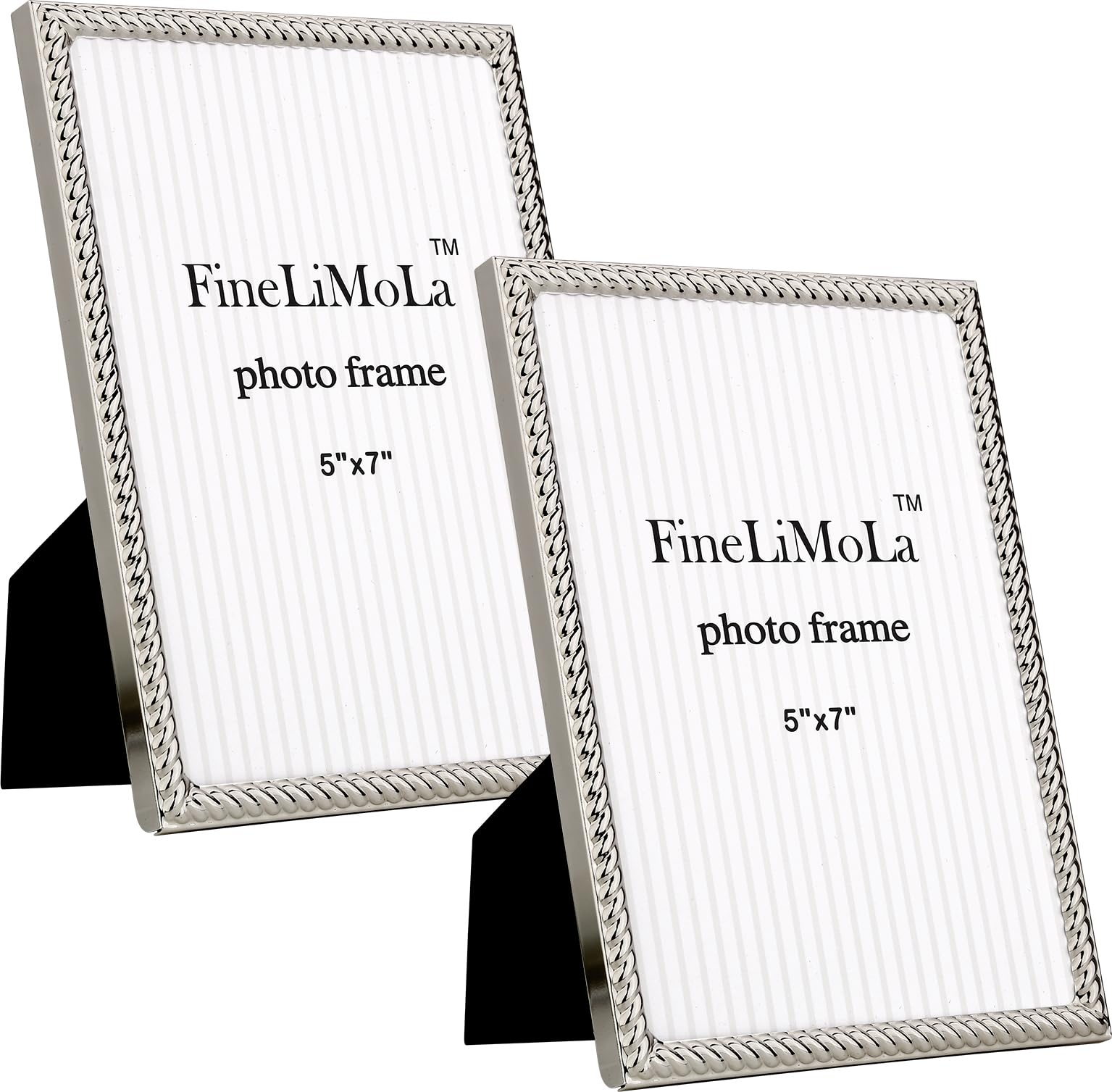 4x4 Gold Rope Design Metal Picture Frame With Mat for 3x3'', Premium Velvet Backing Real Glass Front Desktop & Wall Display Elegant Home Decor