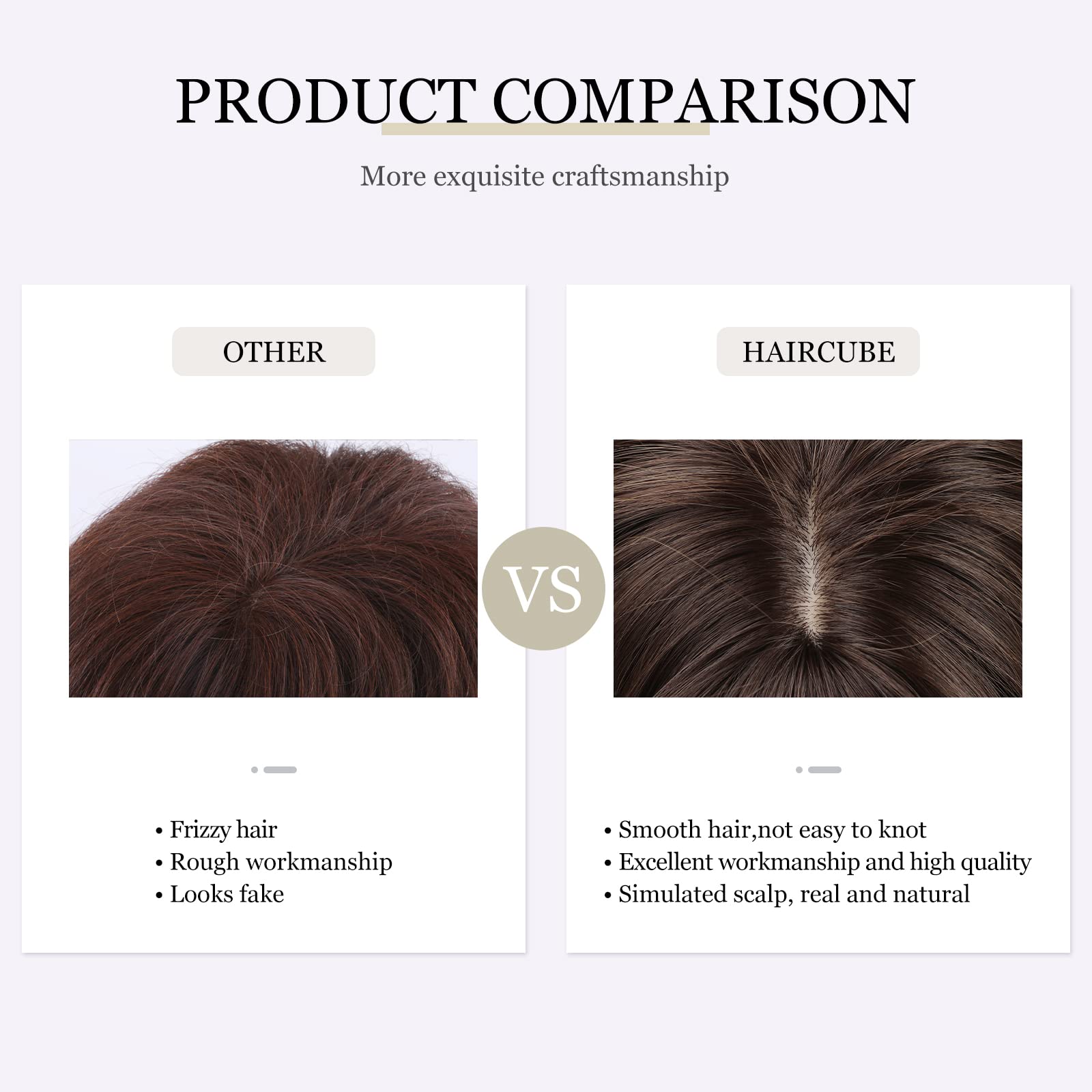 HAIRCUBE Auburn Wigs for Women,Long Layered Orange Wigs with Bangs Heat Resistant Synthetic Fibre Wigs(pelucas de cabello natural)