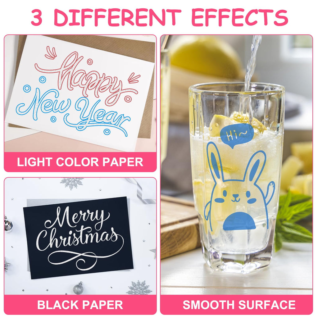 Glitter Markers Self Outline Pens Metallic: 12 Shimmer Tween Teen Girl Gifts Trendy Stuff,Drawing Art Supplies Kids 6-8 9-12 10-12,Arts Crafts Kids Ages 8-12 Year Old,Cute Cool Fun Crafts Girls 8-12