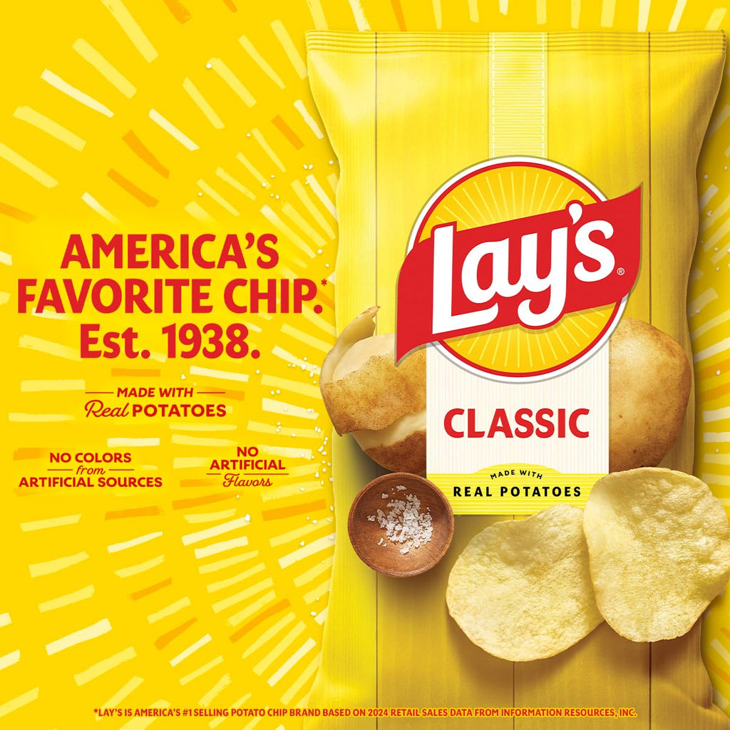 Lay's Barbecue Flavored Potato Chips, 12.5 Oz