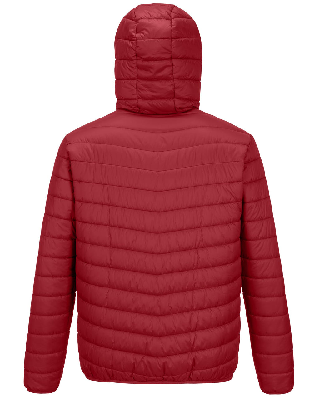Outdoor Ventures Men's Lightweight Packable Hooded Puffer Jacket Insulated Winter Coat for Snow Ski Traveling