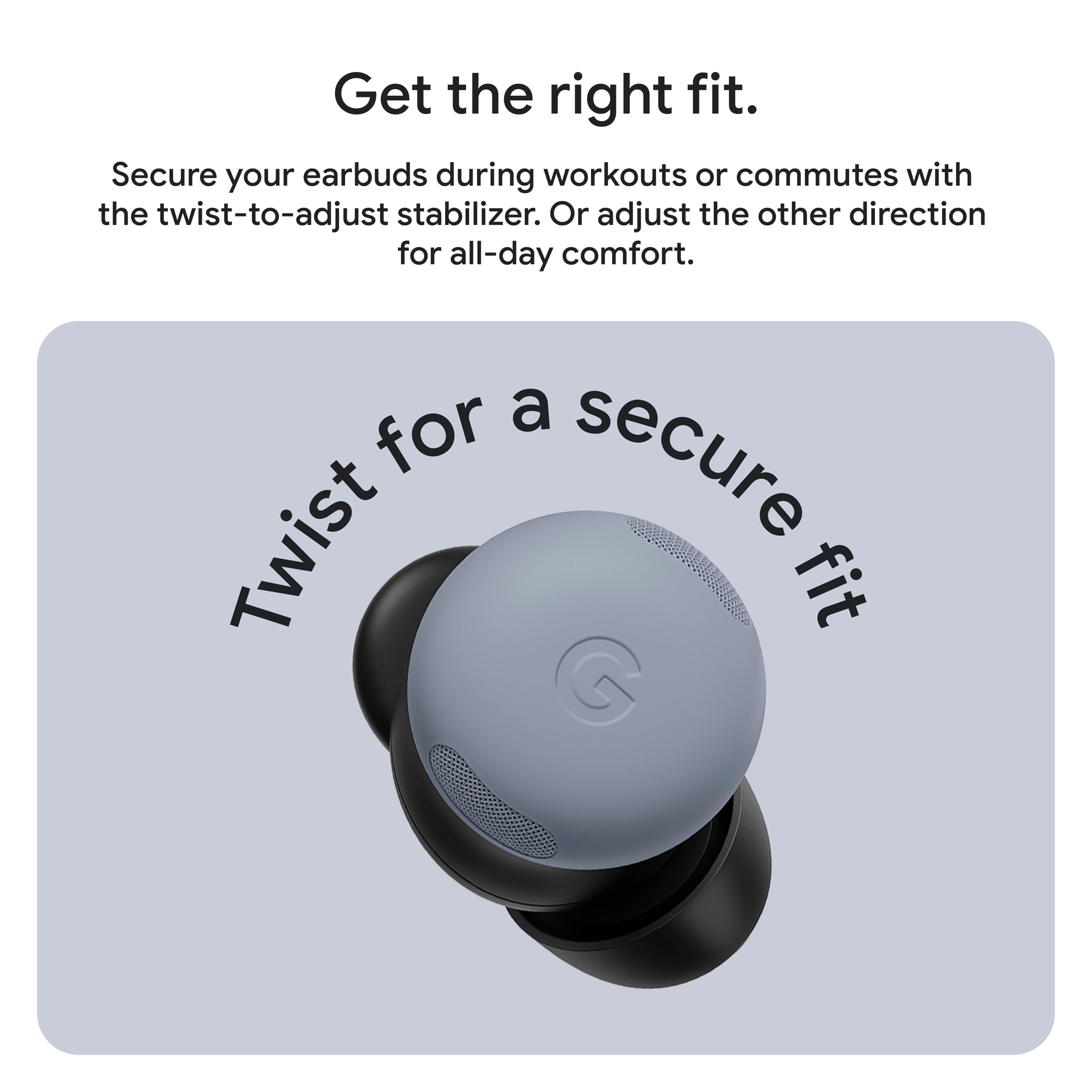 Google Pixel Buds Pro 2 - Wireless Bluetooth Earbuds with Pro-Level Active Noise Cancellation - Built for Gemini, Your Google AI Assistant - Hazel