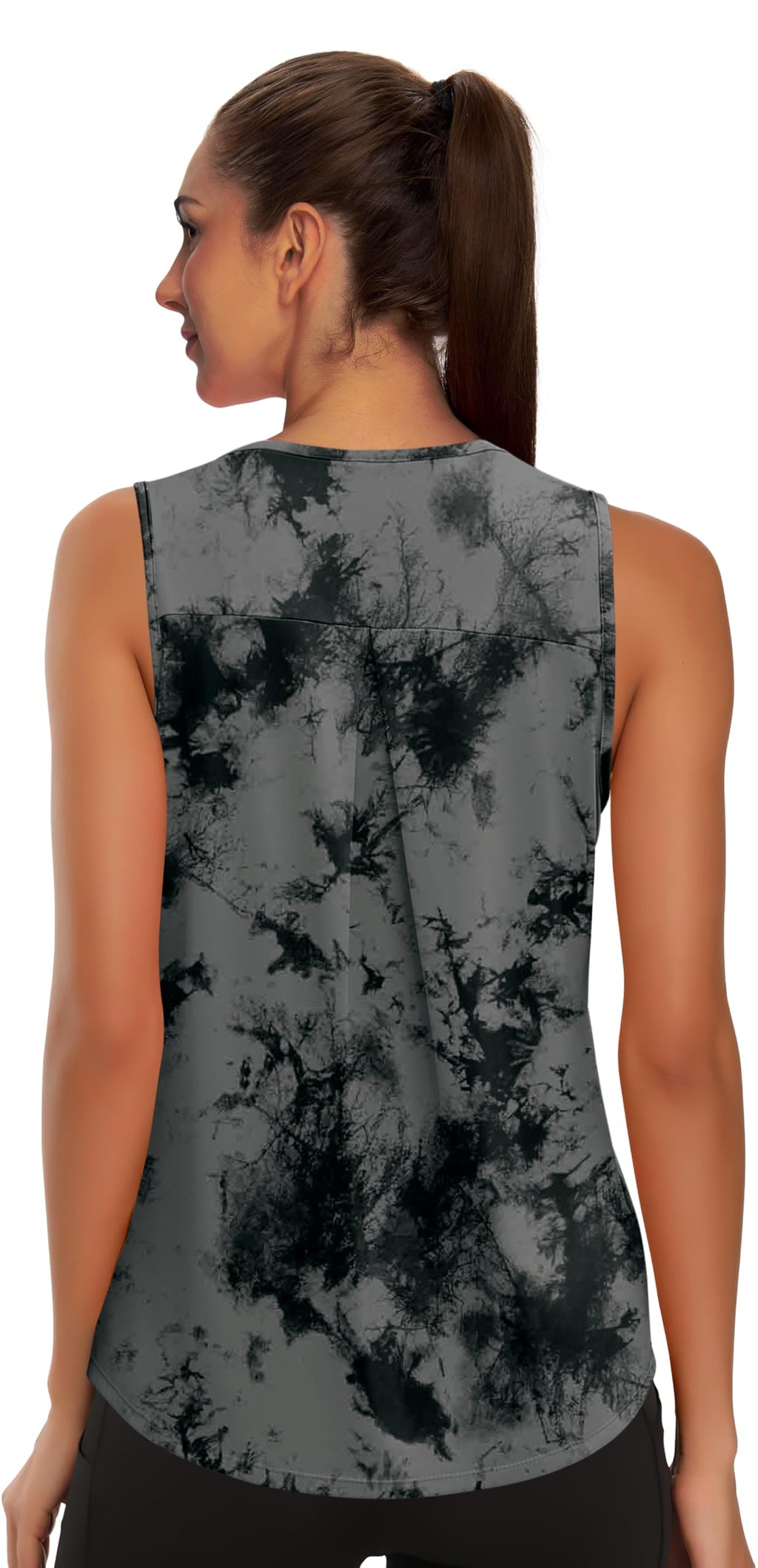 WIHOLL Workout Tops for Women Summer Athletic Tank Tops Sleeveless Shirts Beach Lightweight Gym Clothes