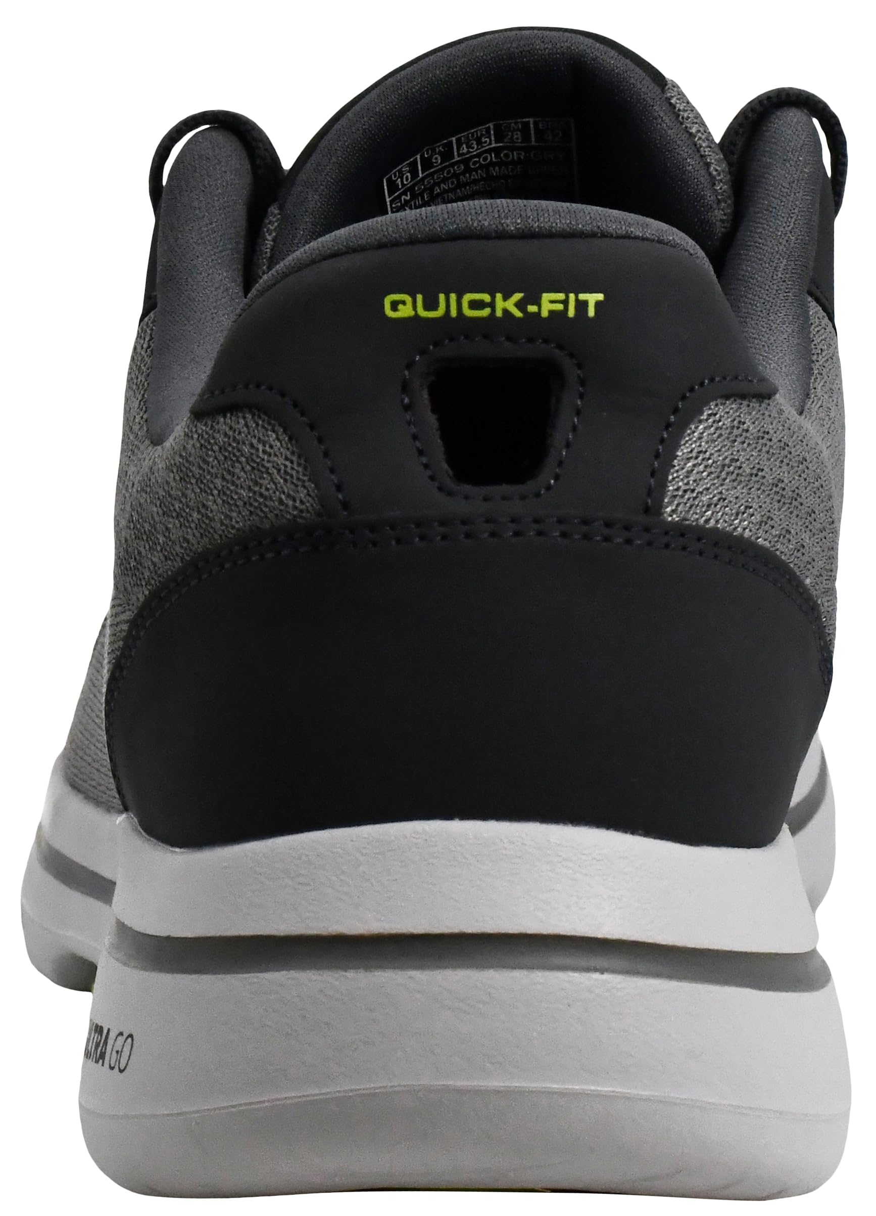 Skechers Mens Gowalk 5 Qualify - Athletic Mesh Lace Up Performance Walking Shoe