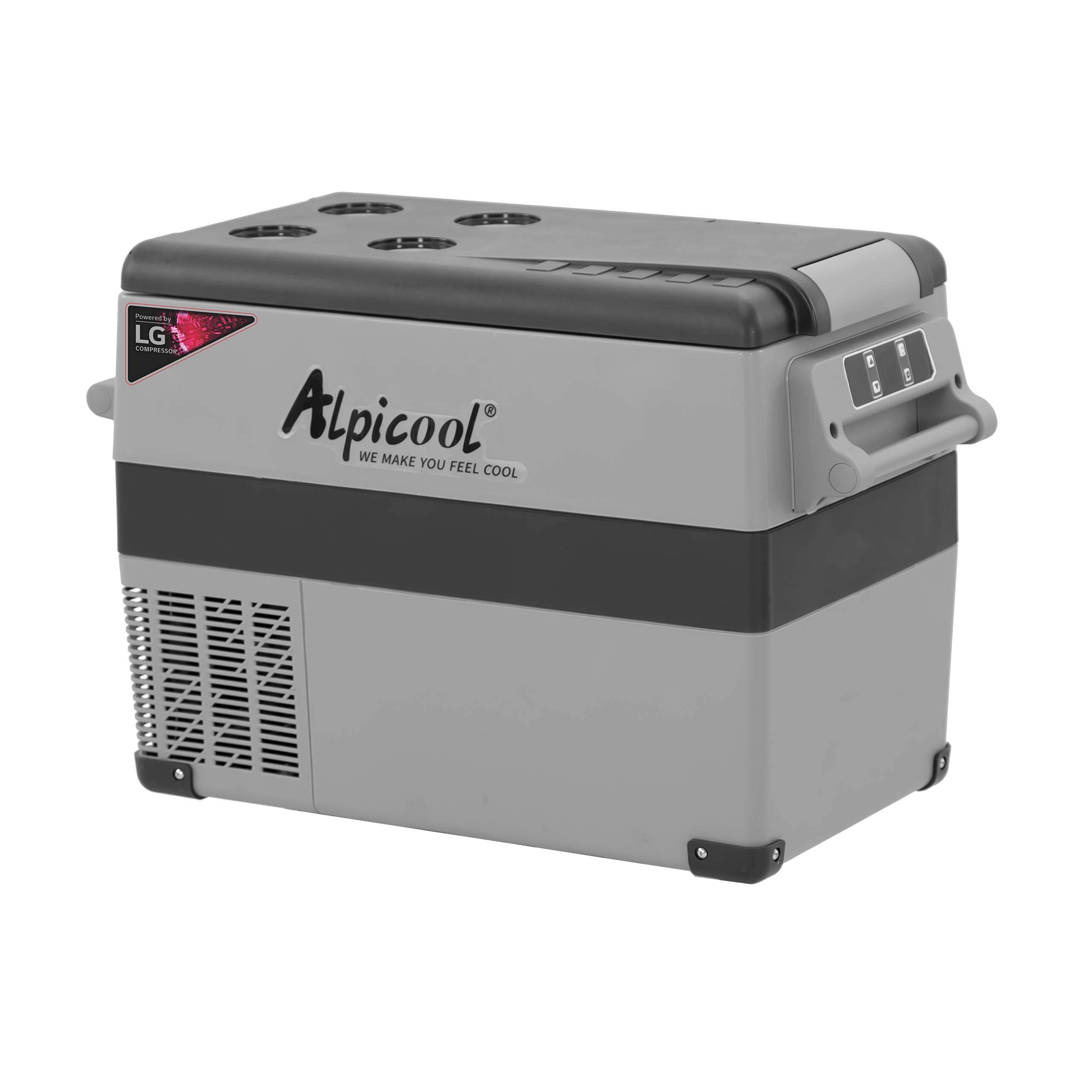 Alpicool NCF35 Portable Fridge Freezer,12 Volt Car Refrigerator, 32 Quart (30.6 Liter) Fast Cooling 12V Car Fridge -4℉~68℉,for Outdoor, Camping, RV, Truck