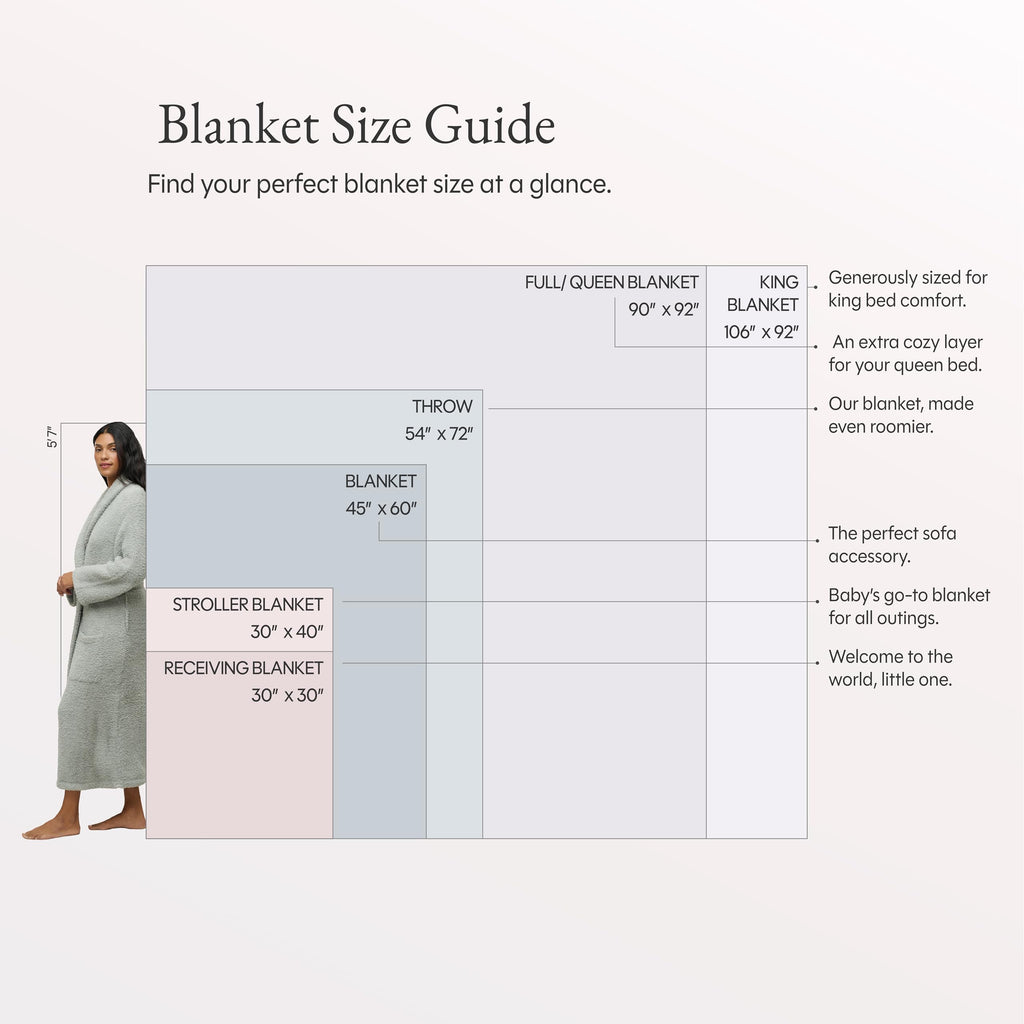 Barefoot Dreams® CozyChic® Throw, Agate, 54"x72"