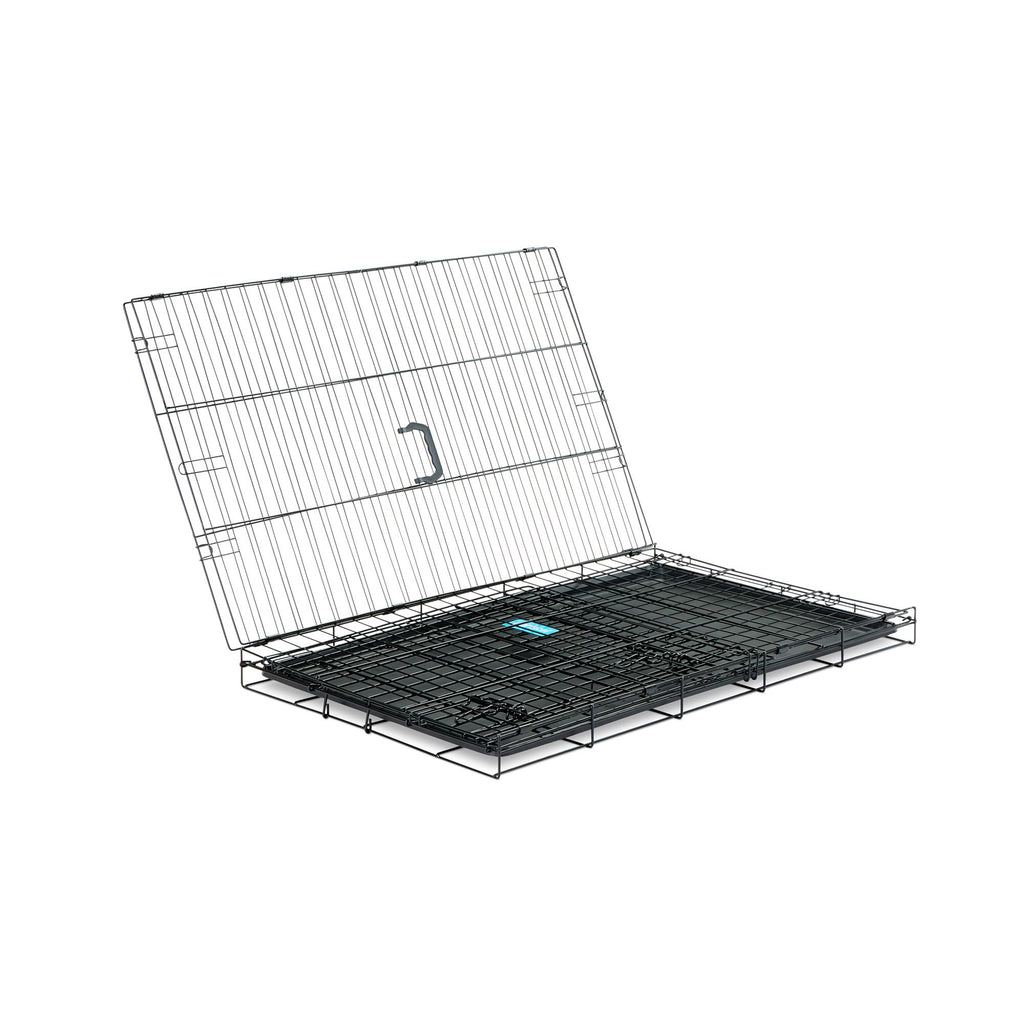Carlson Secure and Compact Double Door Metal Dog Crate, Medium with Divider Panel