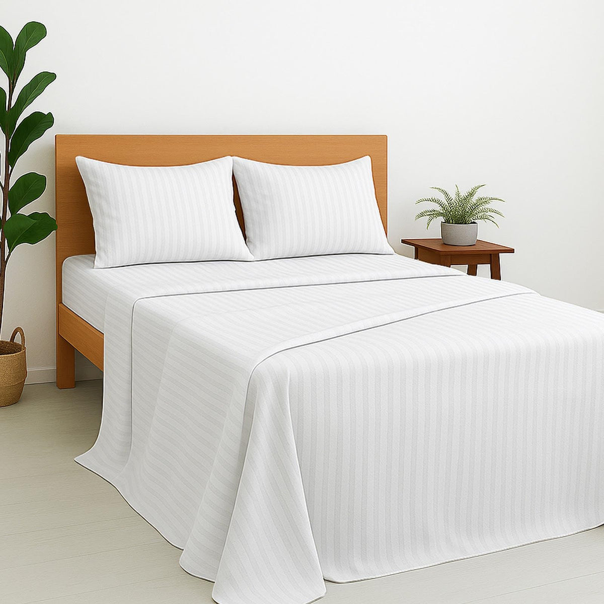 Cottington Lane Twin Size Sheet Set, 100% Egyptian Cotton Premium Hotel Quality 4 Piece Sheets Sets, High Thread Count Dark Grey Solid with 6-10" Deep Pocket